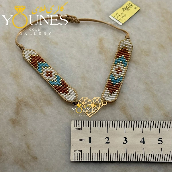 دستبند بند میوکی قلب اوریگامی طلا